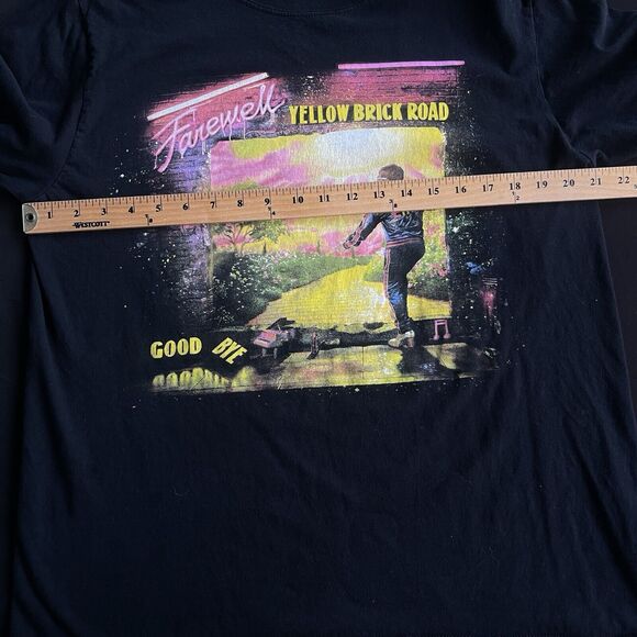 Elton John Concert Shirt Adult Large Farewell Yellow Brick Road Tour 2019 Cotton - Picture 6 of 10